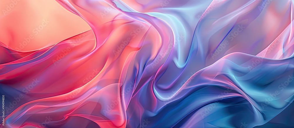 Poster sleek gradient blur background perfect for product design ui with copy space image