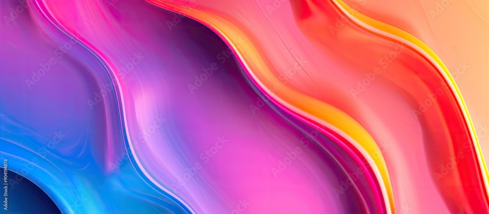 Poster contemporary gradient background ideal for product design ui with ample copy space image