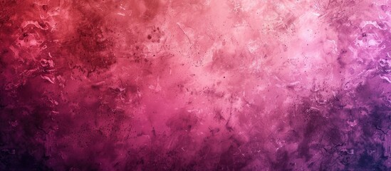 Obraz premium Abstract background with a dark pink color gradient and grainy texture suitable for use with copy space image