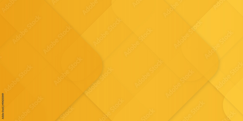 Poster abstract modern orange, yellow pattern geometric luxury gradient line background random square shape