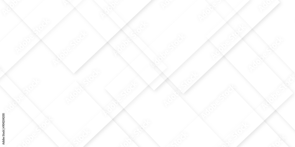 Poster abstract modern white and gray pattern geometric luxury gradient line background random square shape