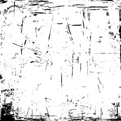 Monochrome Grunge Texture in White and Black
