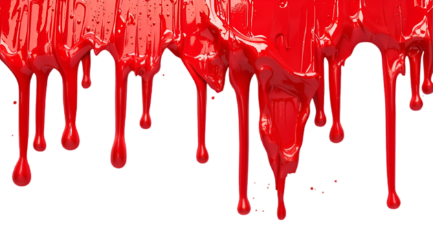 red paint splashes background
