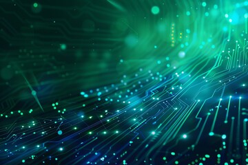 Naklejka premium vector background for a computer network , nodes, cloud computing