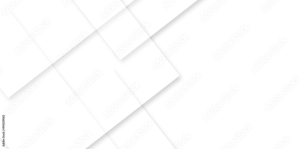 Poster abstract modern white and gray pattern geometric luxury gradient line background random square shape