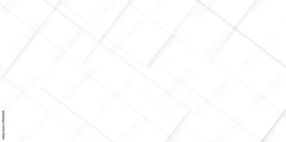 Poster abstract modern white and gray pattern geometric luxury gradient line background random square shape