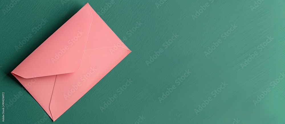 Poster message about operational efficiency on pink paper with green background symbolizing operational eff