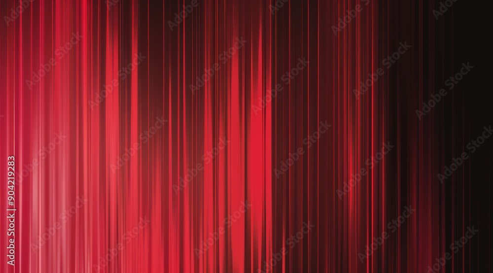 Aufkleber vibrant and striking red vertical lines combine to create a captivating, visually alluring abstract 