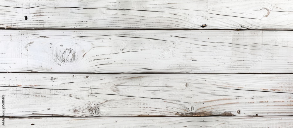 Poster background featuring a textured white wooden plank surface with a space for placement of additional 