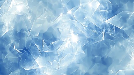 Obraz premium Abstract Ice Crystal Background