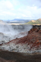 landscape with mountains