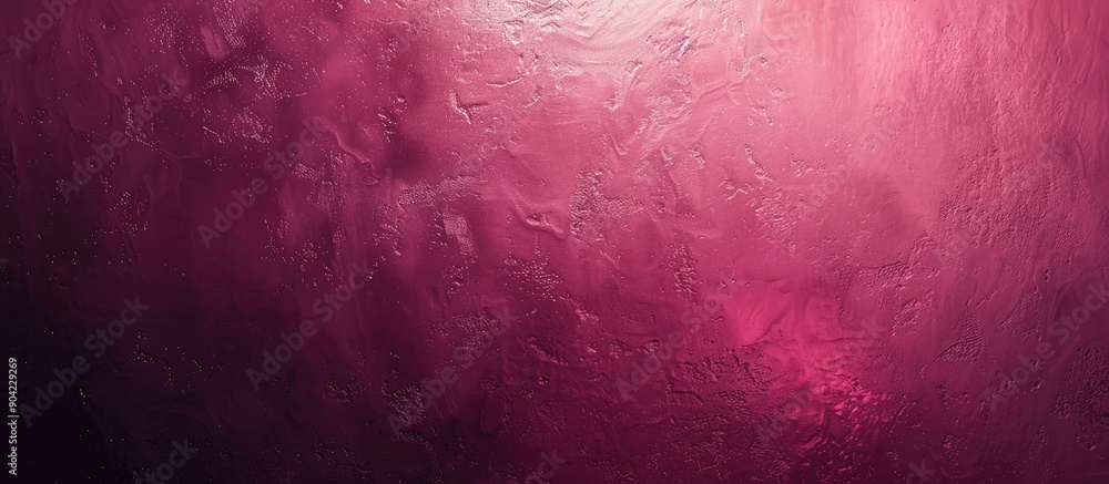 Poster abstract background with a grainy dark pink color gradient and noise texture effect perfect for a co