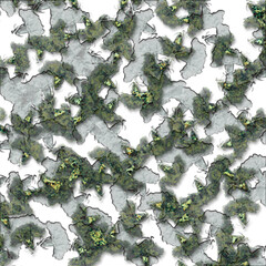 Abstract Interiors Decorative 3d Grunge texture Wallpaper design background
