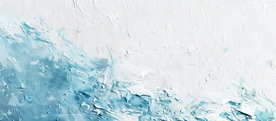Abstract canvas texture in white and blue with design elements perfect for adding text or images copy space image