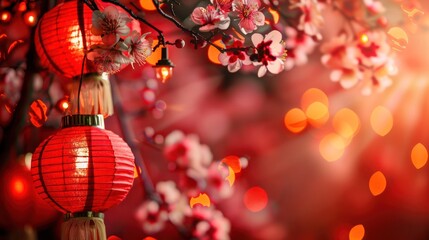 Digital interface showing spring festival event calendars and blossom forecasts. 