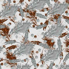 Abstract Interiors Decorative 3d Grunge texture Wallpaper design background