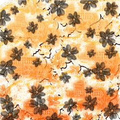 Abstract Interiors Decorative 3d Grunge texture Wallpaper design background