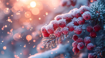 The concept of a winter background. Christmas background.