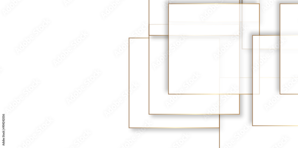 Poster mondrian style of diagonal square pattern vector. design geometric tile gold on black background. mo