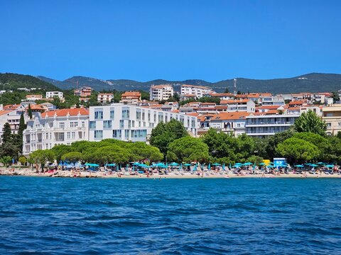 Crikvenica Kroatien Strand und Altstadt