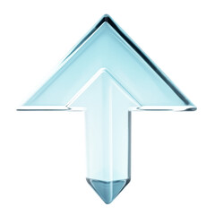 Naklejka premium PNG Arrow icon symbol white background success.
