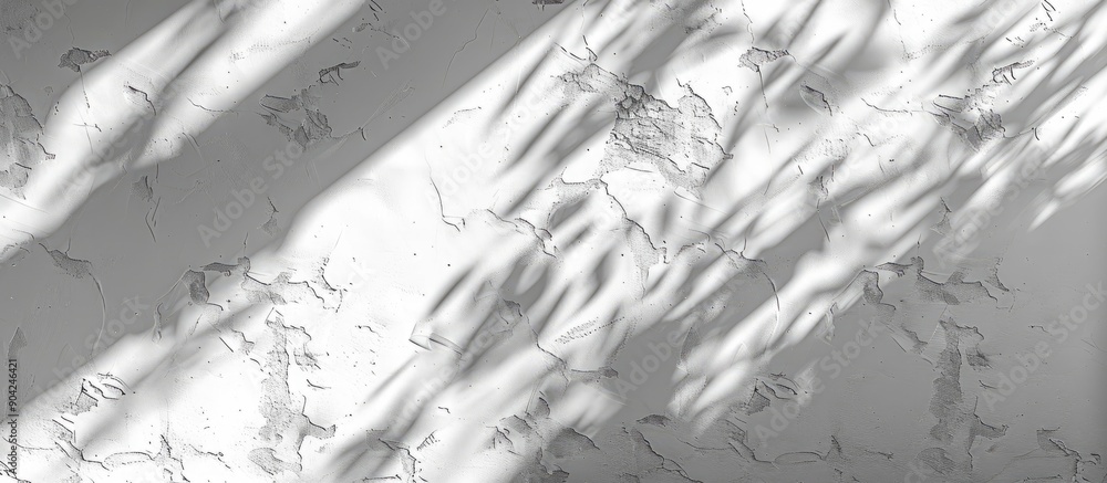 Poster white cement wall pattern texture with a copy space image available
