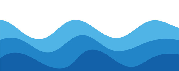 abstract blue wave background