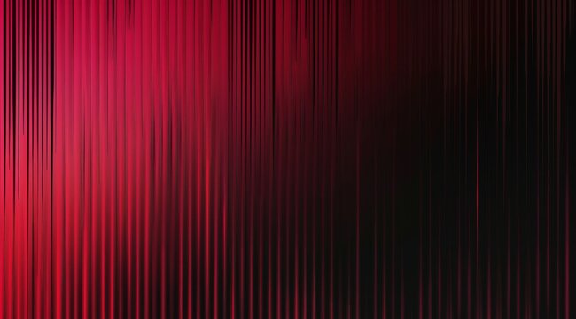 This stunning abstract image showcases vertical stripes in a beautiful gradient of rich red and deep black