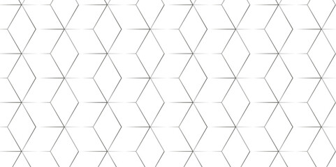 Abstract hexagonal futuristic geometric backdrop White background and embossed hexagon , honeycomb black cube hexagon concept design abstract technology background vector wallpaper.