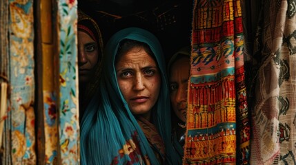 Obraz premium A photographic journey through the diverse daily routines and cultural wealth of a vibrant region.