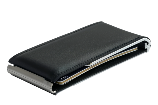 Portable Card Reader isolated on transparent background