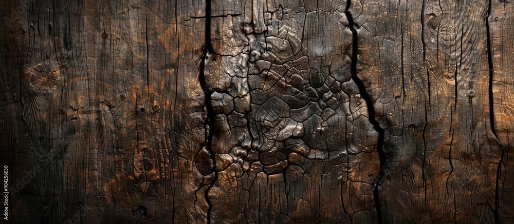 Poster an aged wooden surface with cracks stains and a weathered appearance creating an abstract background