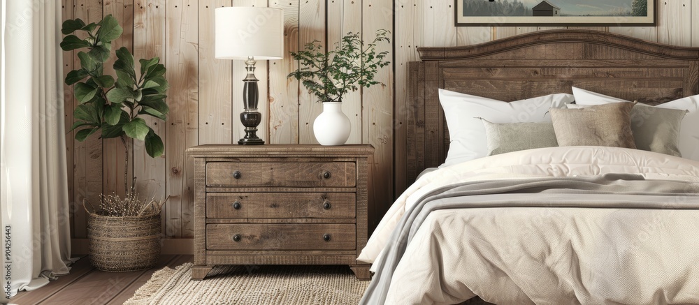 Aufkleber explore the ideal fusion of practicality and rustic charm in this delightful copy space image showca