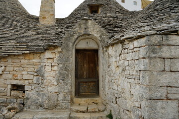 Old trullo in Alberobello, Puglia, Italy