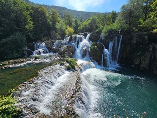 Una Nationalpark Bosnien Kulen Vakuf und Martin Brod © Schönbacher Gerhard