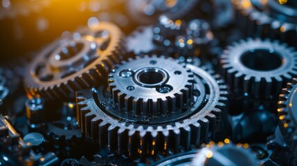 Engineering machinery mechanism, industrial gear or cogwheel technology engine equipment, factory business manufacturing design