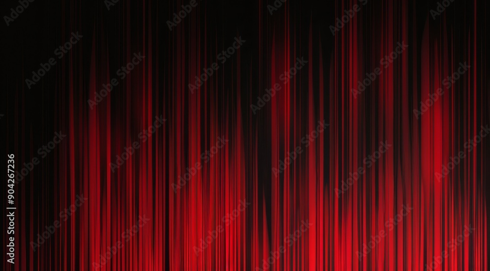 Aufkleber a striking red and black abstract background featuring dynamic vertical lines, ideal for media proje