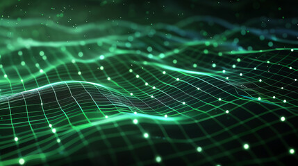 Forex trading Digital forex trading platform, dynamic green and black