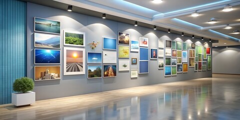 A picture on a wall informative Vibrant engaging Generative By AI