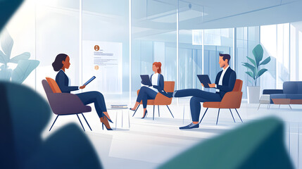 Serene Employee Benefits Review: Individual Engagement with Tablets in an Informed Workplace Culture