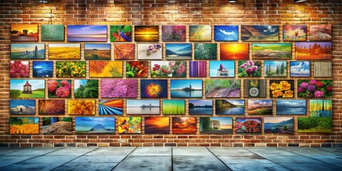 A picture on a wall informative Vibrant engaging Generative AI