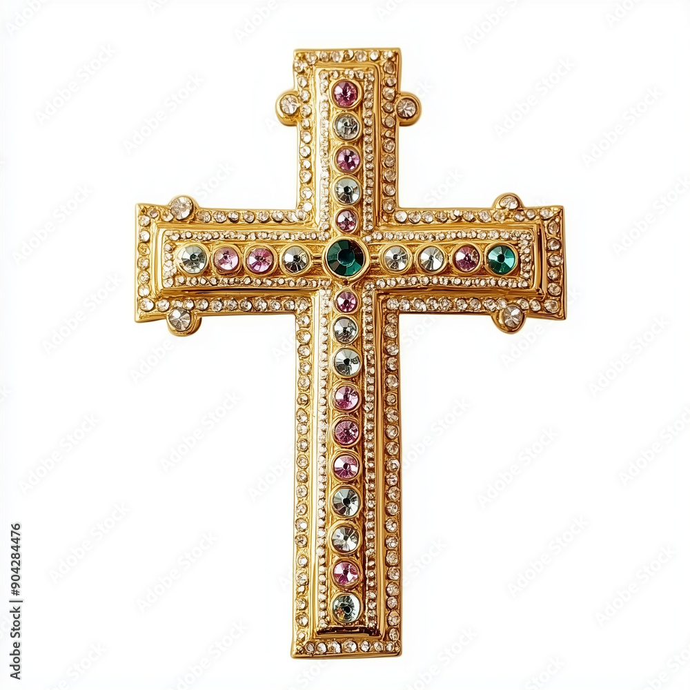 Wall mural cross