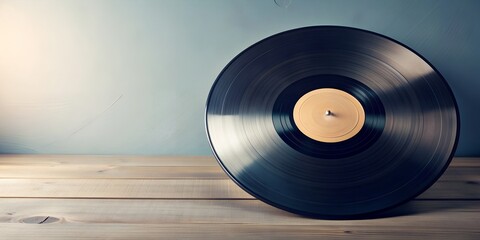 Schallplatte Vinyl Schellack Vinylscheibe Scheibe Platte Generative AI