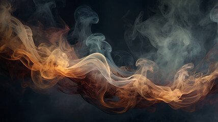 A background with an abstract blend of smoky textures and soft lighting, creating a mysterious and captivating atmosphere.