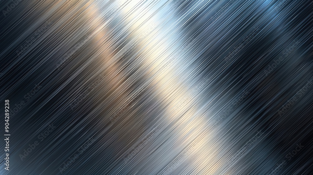 Poster abstract metallic texture with blurred streaks, creating a dynamic and modern feel. ideal for backgr