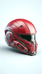 red helmet