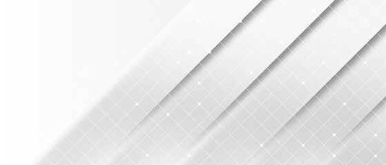abstract white diagonal shape with futuristic concept background