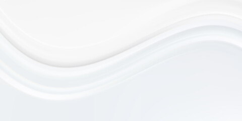 White gray satin texture that is white silver fabric silk panorama background with beautiful soft blur