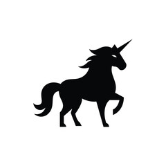 Enchanted Unicorn Silhouette Vector