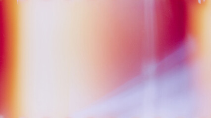 Film effect overlay. Real scan film strip texture with burn light leaks, noise, dust and scratches. Abstract background.